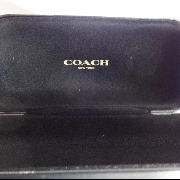 COACH Black Hard Dome Sunglass Case - Picture 4 of 6